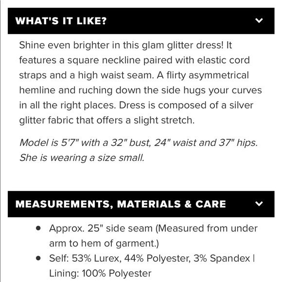 Glitter Asymmetrical Dress - Picture 6 of 12